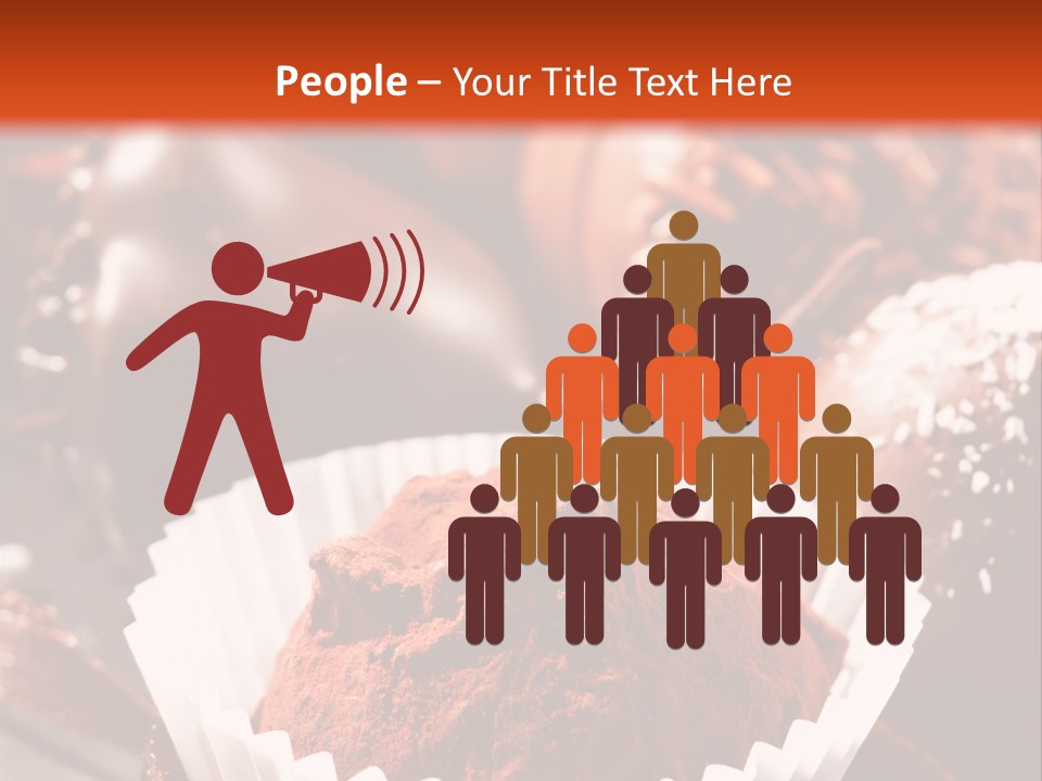 Holiday Texture Dark PowerPoint Template