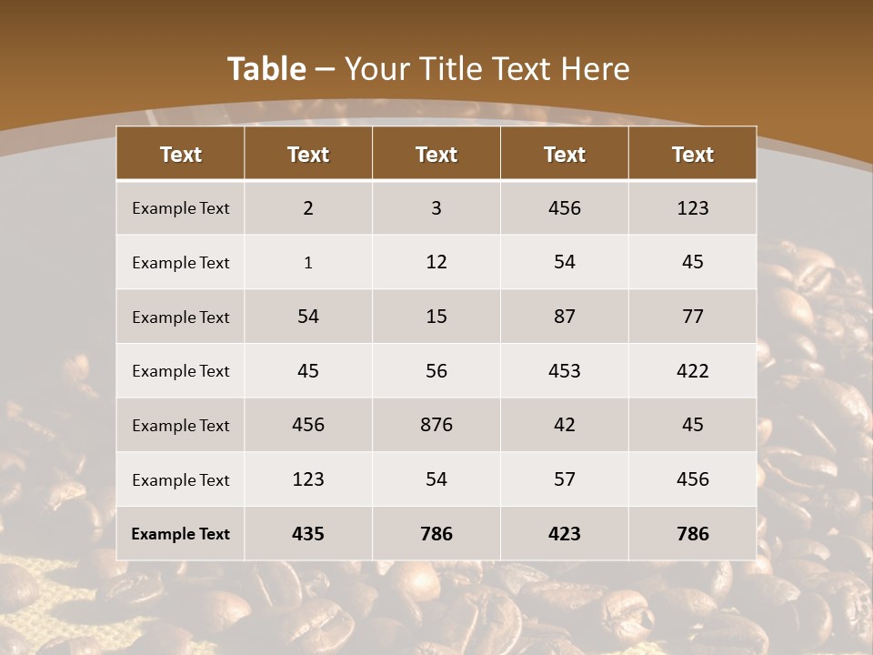 Coffee PowerPoint Template