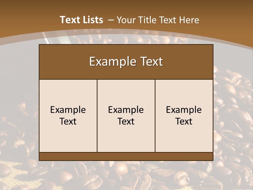 Coffee PowerPoint Template