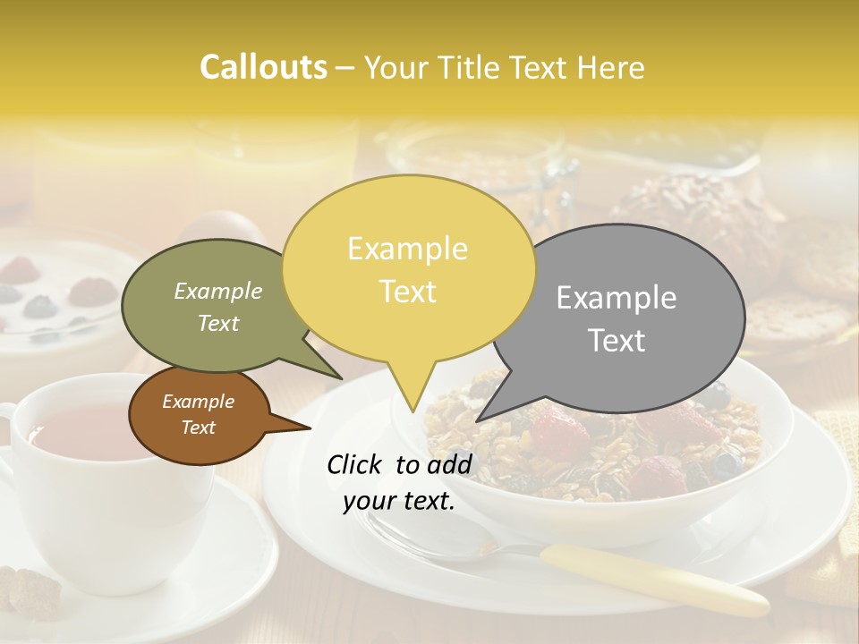 Healthy Breakfast PowerPoint Template