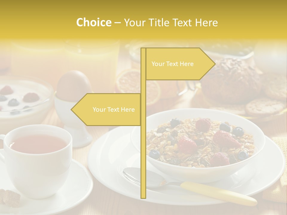 Healthy Breakfast PowerPoint Template