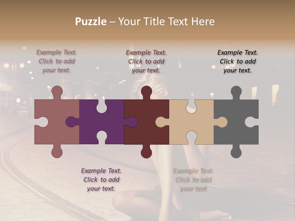 Angelika Jakubowska Nago PowerPoint Template