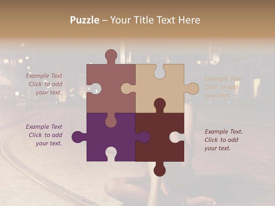 Angelika Jakubowska Nago PowerPoint Template