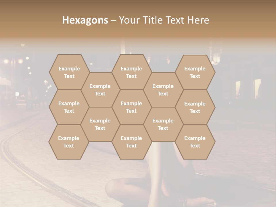 Angelika Jakubowska Nago PowerPoint Template