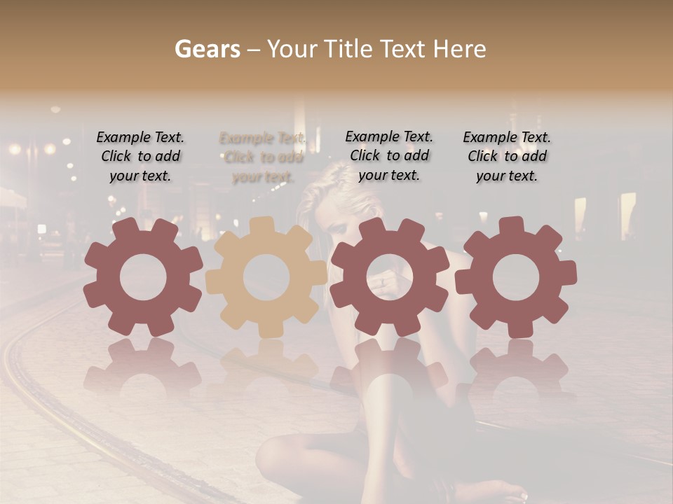 Angelika Jakubowska Nago PowerPoint Template