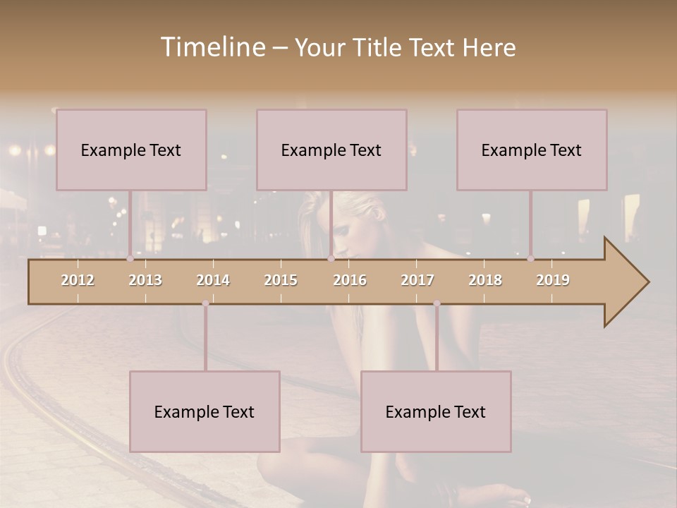 Angelika Jakubowska Nago PowerPoint Template