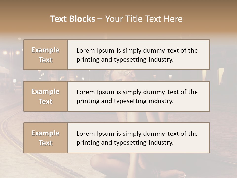 Angelika Jakubowska Nago PowerPoint Template