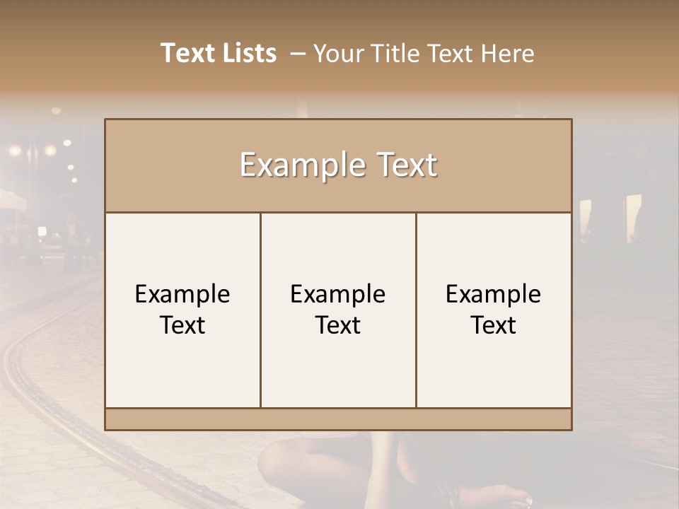Angelika Jakubowska Nago PowerPoint Template