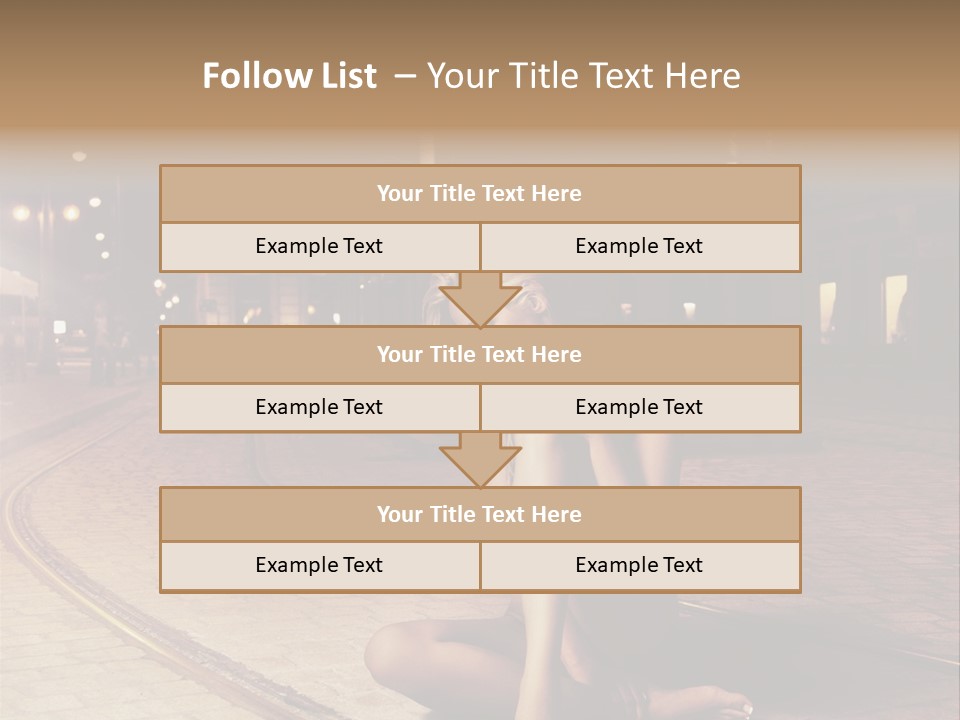 Angelika Jakubowska Nago PowerPoint Template