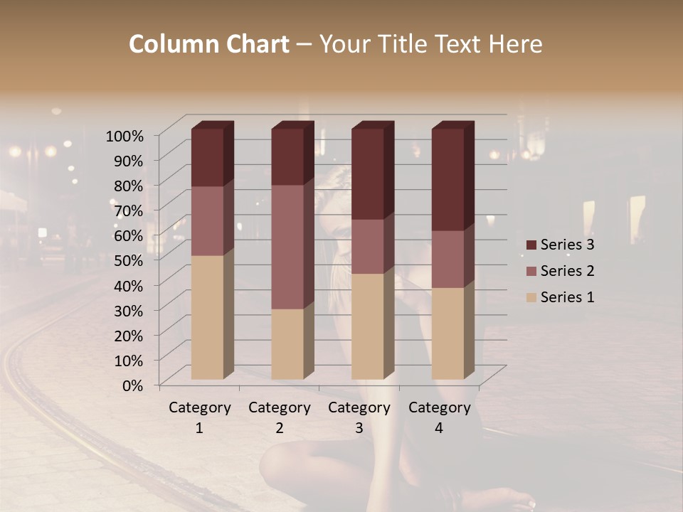 Angelika Jakubowska Nago PowerPoint Template