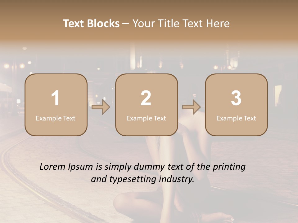 Angelika Jakubowska Nago PowerPoint Template