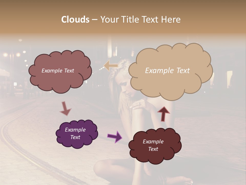 Angelika Jakubowska Nago PowerPoint Template