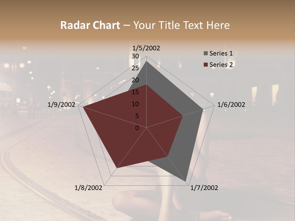 Angelika Jakubowska Nago PowerPoint Template