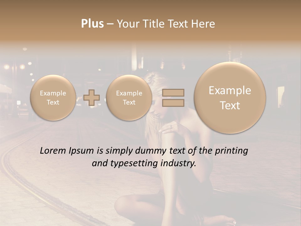 Angelika Jakubowska Nago PowerPoint Template