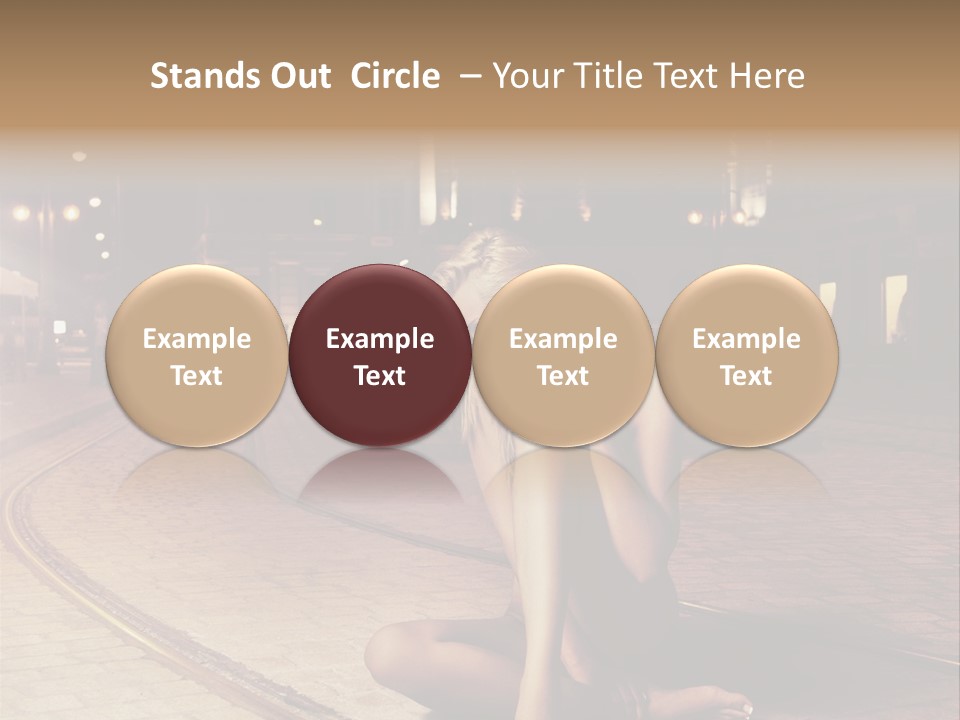 Angelika Jakubowska Nago PowerPoint Template