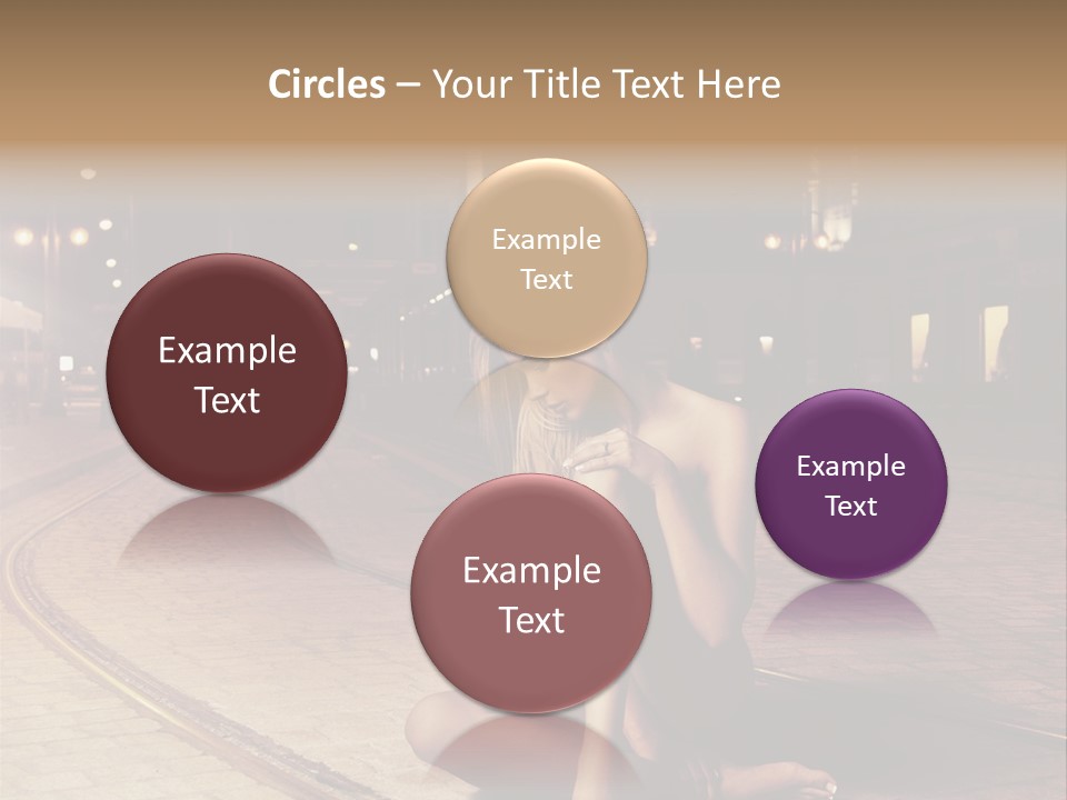 Angelika Jakubowska Nago PowerPoint Template