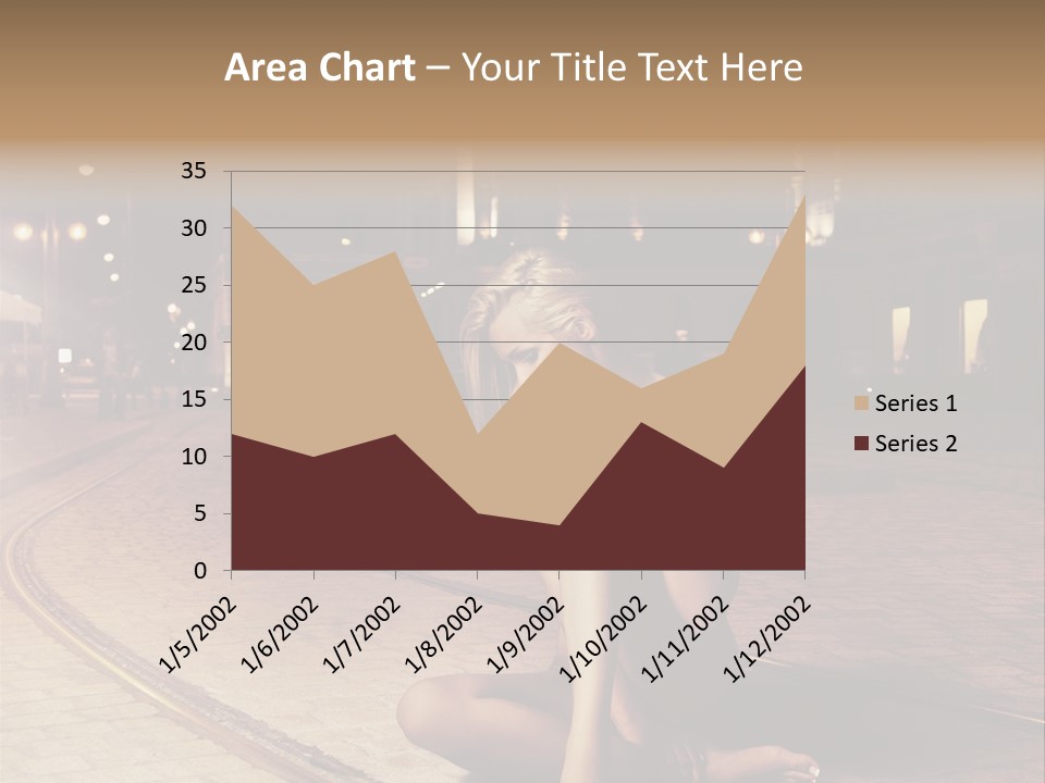 Angelika Jakubowska Nago PowerPoint Template