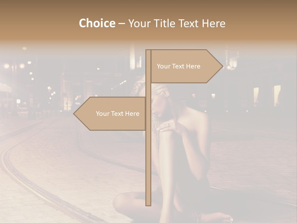 Angelika Jakubowska Nago PowerPoint Template