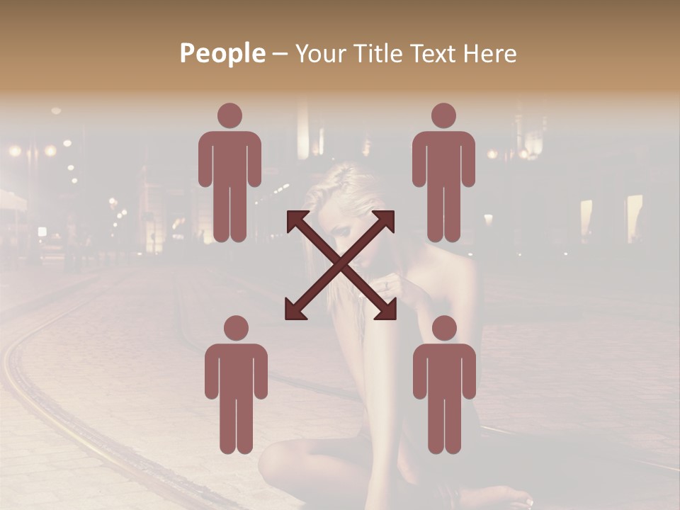 Angelika Jakubowska Nago PowerPoint Template