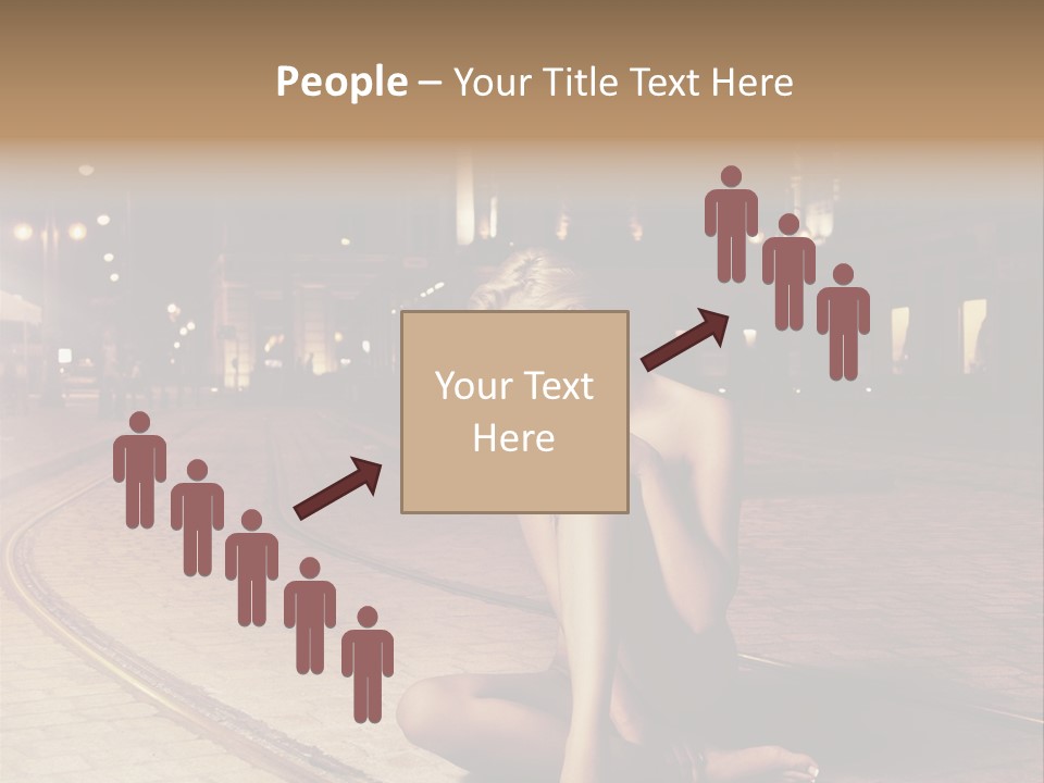 Angelika Jakubowska Nago PowerPoint Template