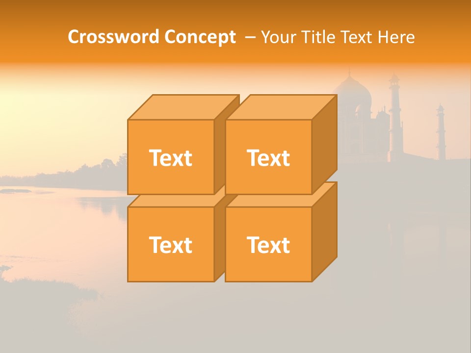 Interior For Living Room PowerPoint Template