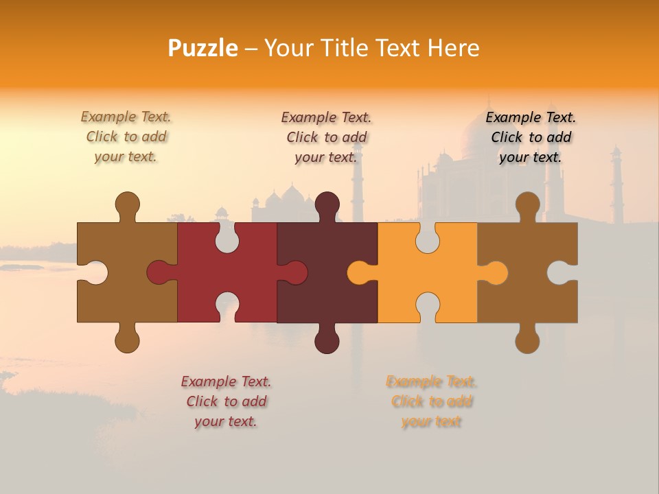 Interior For Living Room PowerPoint Template