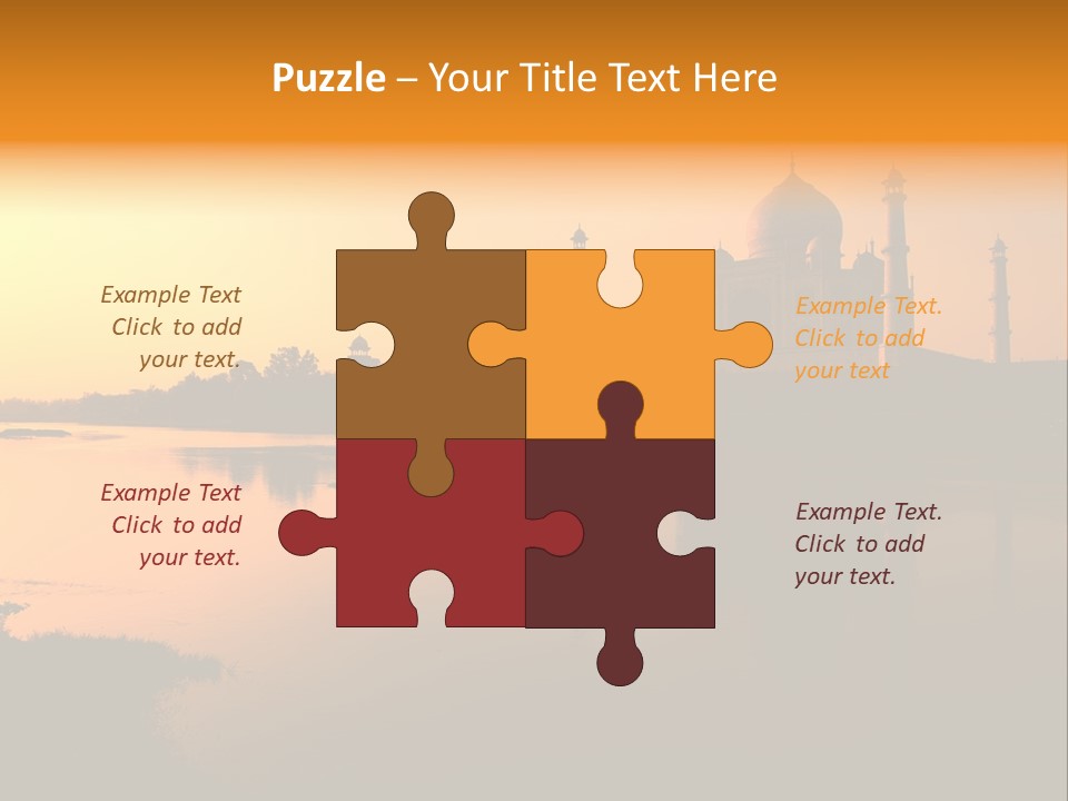 Interior For Living Room PowerPoint Template