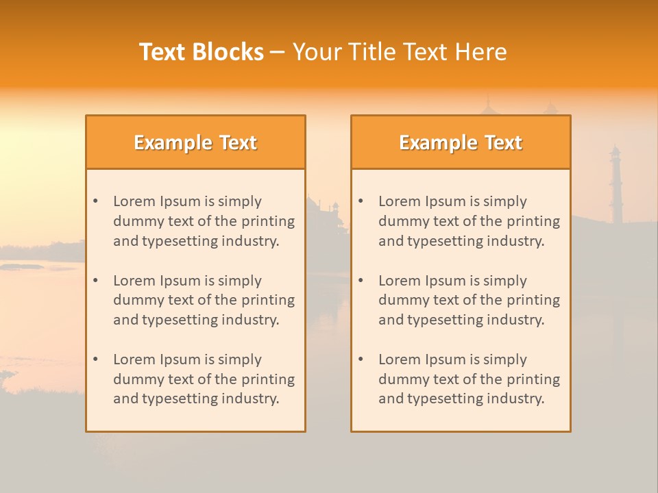 Interior For Living Room PowerPoint Template