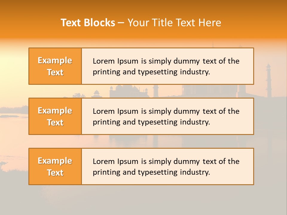 Interior For Living Room PowerPoint Template