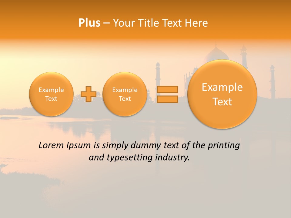 Interior For Living Room PowerPoint Template