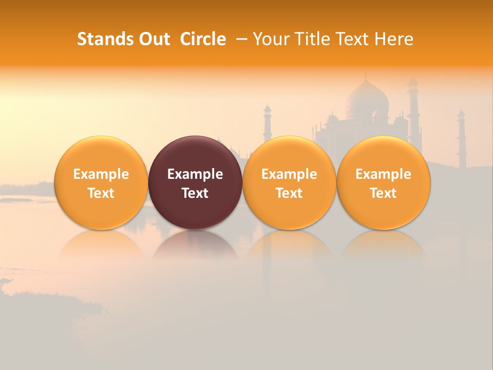 Interior For Living Room PowerPoint Template