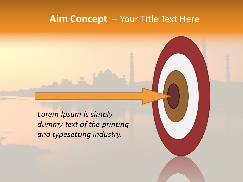 Interior For Living Room PowerPoint Template