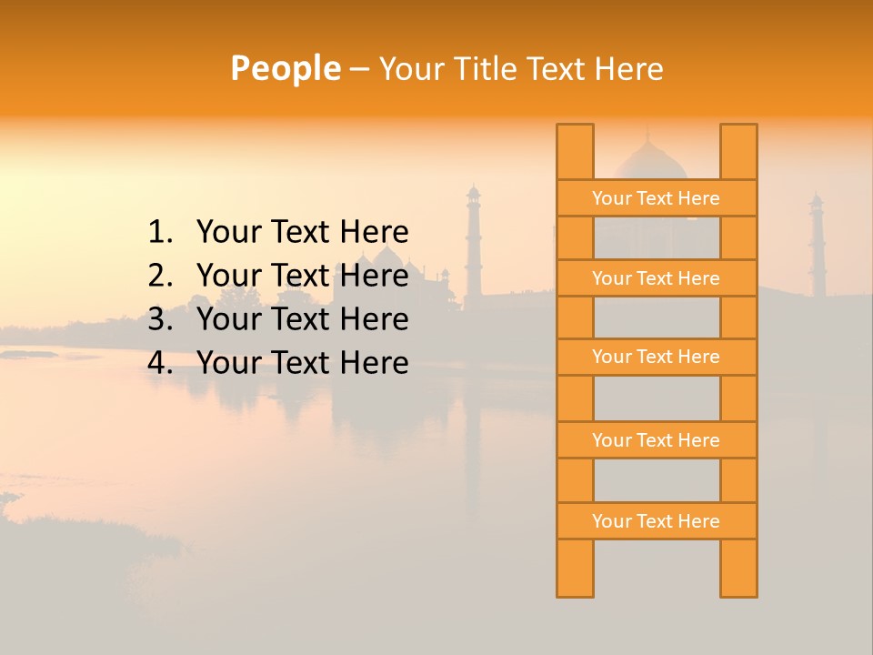Interior For Living Room PowerPoint Template