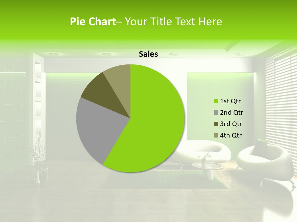 Interior For Living Room PowerPoint Template