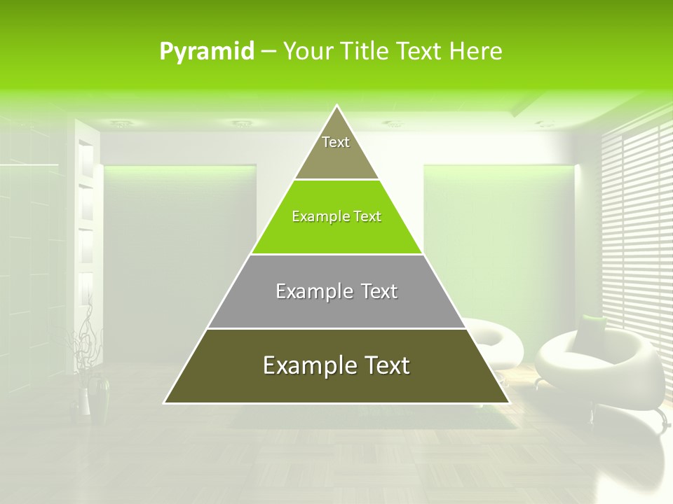 Interior For Living Room PowerPoint Template