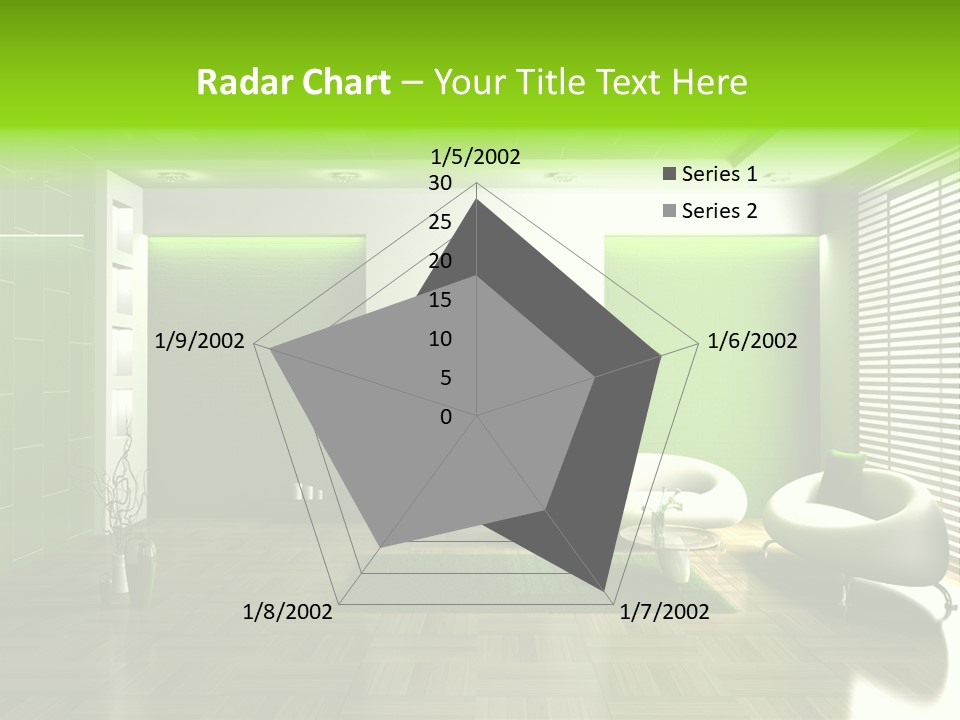 Interior For Living Room PowerPoint Template