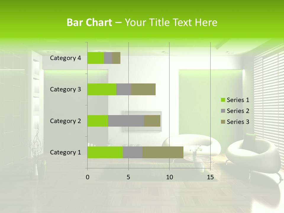 Interior For Living Room PowerPoint Template