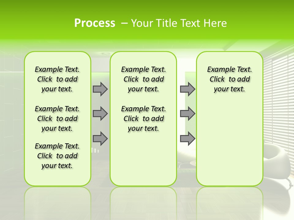 Interior For Living Room PowerPoint Template