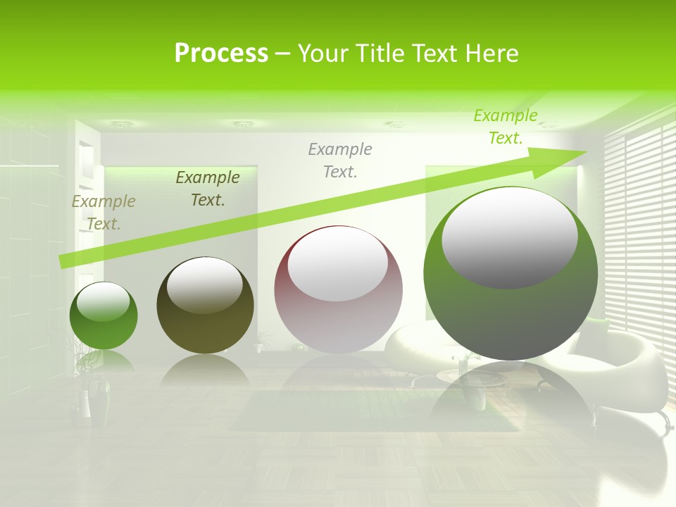 Interior For Living Room PowerPoint Template