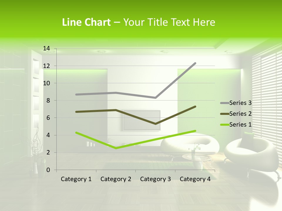 Interior For Living Room PowerPoint Template