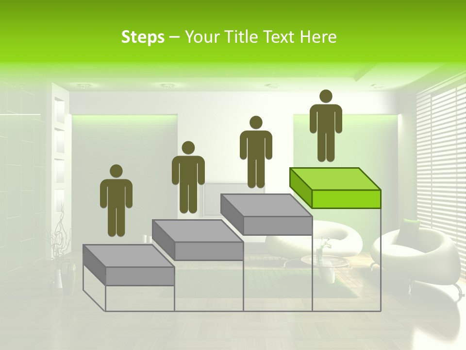 Interior For Living Room PowerPoint Template