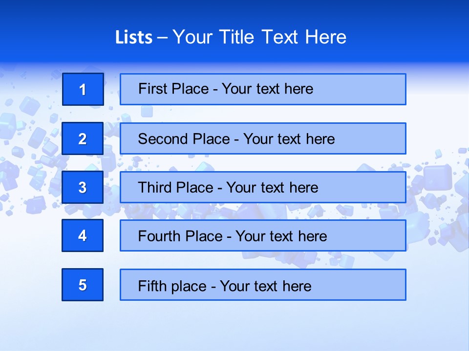 Abstract 3D Background PowerPoint Template