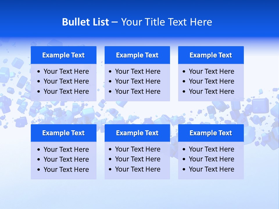 Abstract 3D Background PowerPoint Template