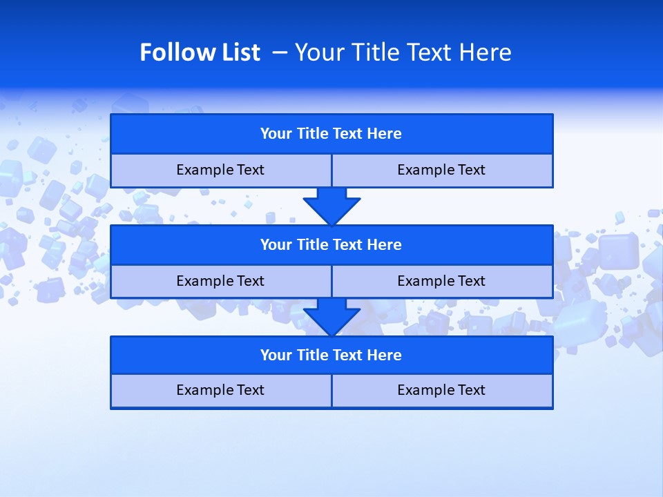 Abstract 3D Background PowerPoint Template