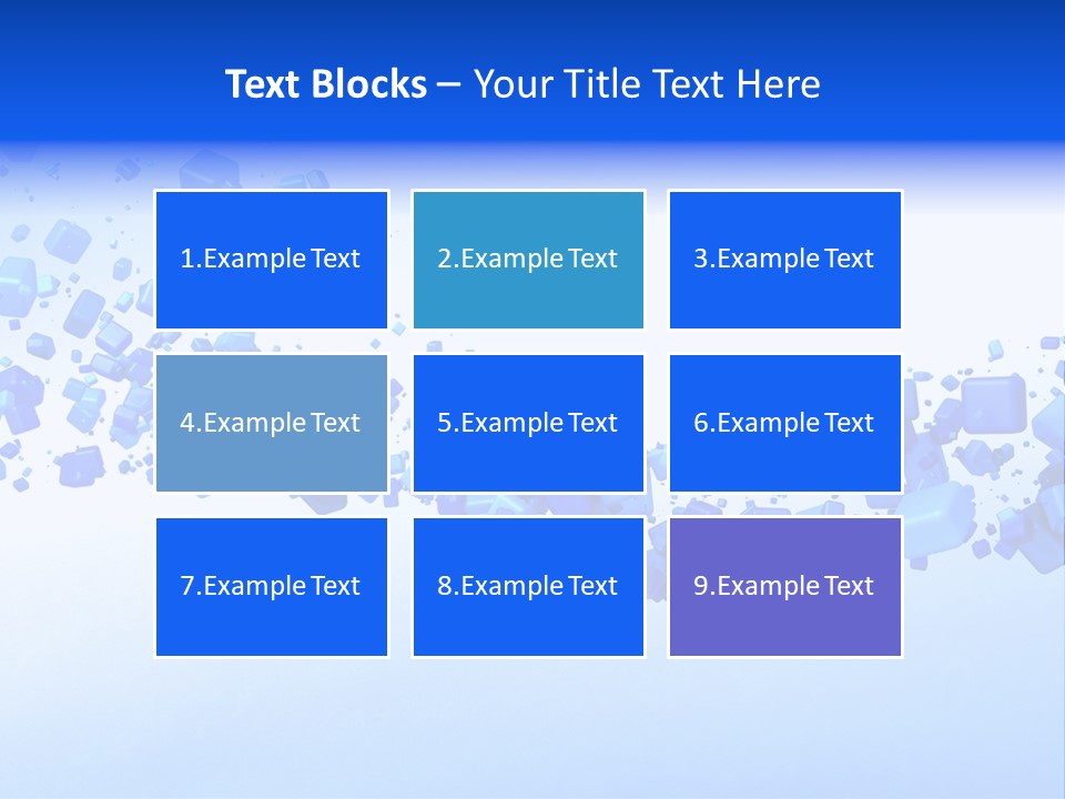 Abstract 3D Background PowerPoint Template