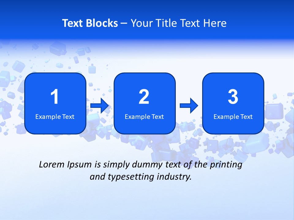 Abstract 3D Background PowerPoint Template