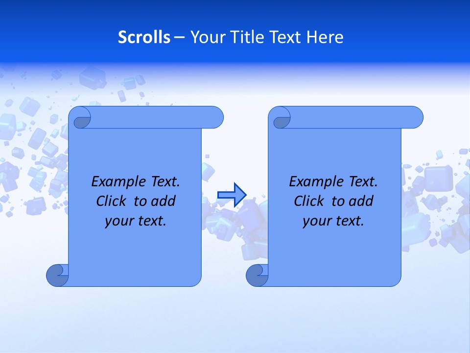 Abstract 3D Background PowerPoint Template