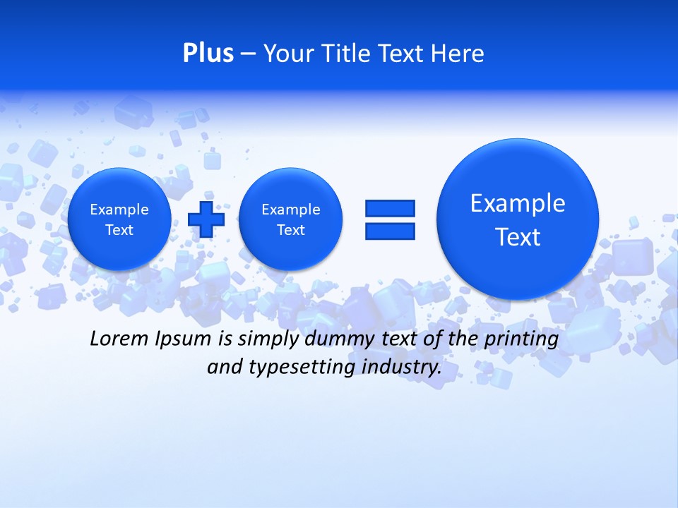 Abstract 3D Background PowerPoint Template