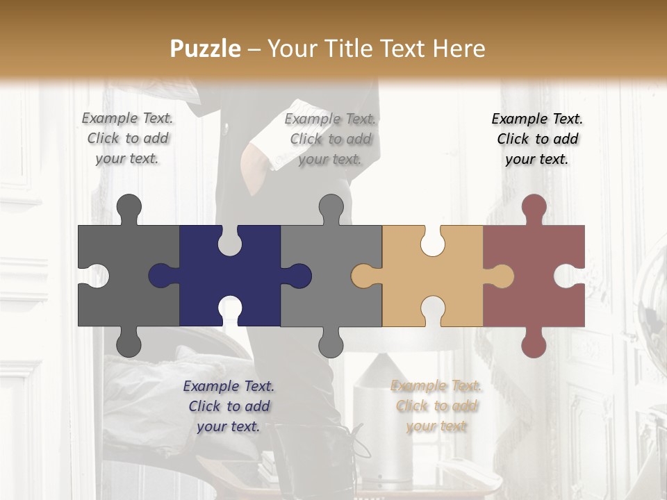 Style Person Arm PowerPoint Template