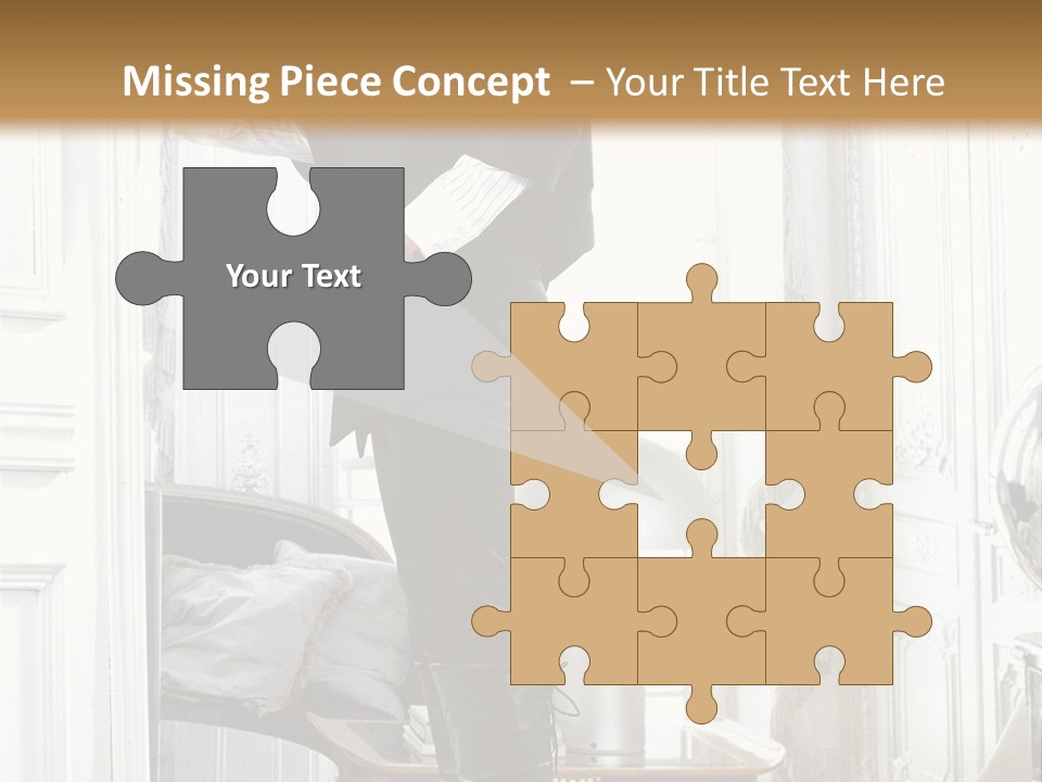 Style Person Arm PowerPoint Template